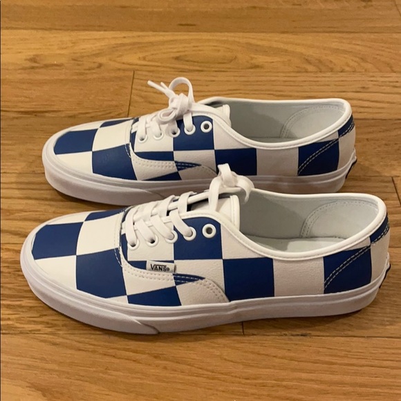 vans checkerboard leather